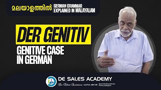 GENITIVE CASE IN GERMAN MALAYALAM GERMAN BASIC GRAMMAR IN MALAYALAM  ജർമ്മൻ ഭാഷാ പഠനം മലയാളത്തിൽ [upl. by Holna]