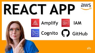 AWS Project – Building a React App with Amplify Cognito and CICD with GitHub  AWS Tutorial [upl. by Nage887]