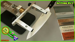 Beginners Guide Knife Sharpening  Stepbystep sharpening of a knife to a state of razor sharpness [upl. by Euqinotna]