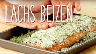 Lachs richtig beizen [upl. by Nilde944]