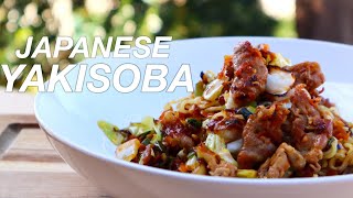 Yakisoba Recipe  Japanese Street Food Noodles [upl. by Assilla689]