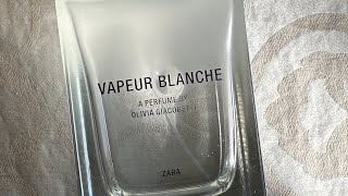 Zara Vapeur Blanche Perfume Review [upl. by Adnauqal433]