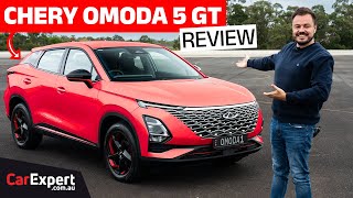 2024 Chery Omoda 5 turbo inc 0100 amp braking review Best value allwheel drive SUV [upl. by Wordoow468]