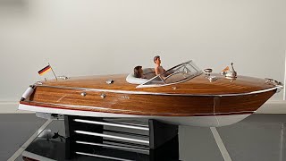 Riva Corsaro Luxury Boat firstrun Equipage Riviera 80 [upl. by Marna698]