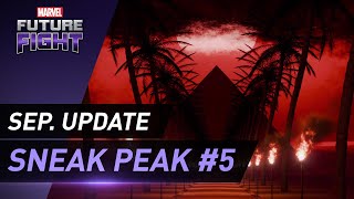 MARVEL Future Fight Sep Update Sneak Peek 5 [upl. by Pinter515]