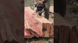 Full video👆👆👆 Chainsaw beautiful board size cutting stihlchainsaw woodworking shorts [upl. by Yneffit963]