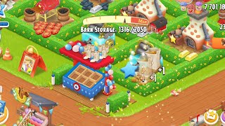 Hay Day Playing Chill Game More Fun And Make Farmer hayday [upl. by Akirdna]