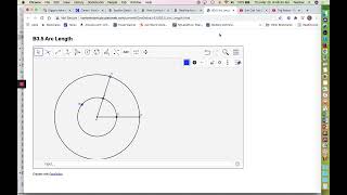 Edmentum Geometry  Relating Arc Length and Area to Radius part 1 of 2 [upl. by Atirrehs]