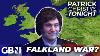 Second Falklands war Argentine leader declares roadmap for the UK to hand islands back [upl. by Elroy459]