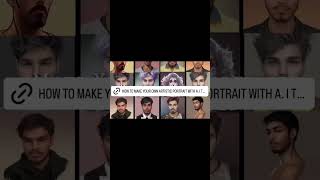 quotWant to create your own portrait using AI Follow these simple steps and let technology do the wo [upl. by Atilam80]