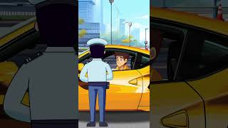 Traffic Police Challan  The Unexpected Twist shorts [upl. by Joacimah]