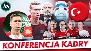 SZCZĘSNY W ARABII POLSKA  TURCJA PROBIERZ I BUKSA NA KONFERENCJI REPREZENTACJI [upl. by Ardnasac544]