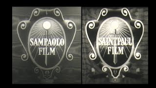 Due rare varianti primo logo Sampaolofilm una in francese copie in 16mm [upl. by Enrak]