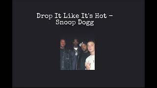 Drop it like its hot  snoop dogg sped up [upl. by Saihtam759]