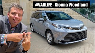 Debut New 2022 Toyota Sienna Woodland Is a Hybrid AWD Minivan with a Suspension Lift [upl. by Ayhtak494]