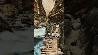 Hidden place in Gilgit Kargah travel traking mountains waterfall [upl. by Naitsabas845]