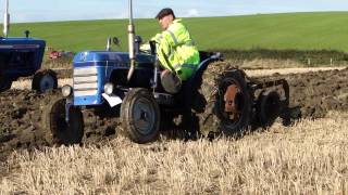 Leyland 154 ploughing [upl. by Yesdnil]