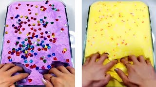 ICEBERG SLIME  Satisfying amp CRUNCHY SLIME COMPILATION [upl. by Louisette]