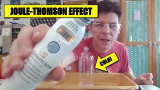 🧪JouleThomson Effect an endothermic process [upl. by Berti]