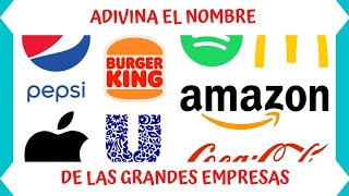 Adivina el nombre de las grandes empresas por su eslogan [upl. by Ayhtnic888]