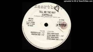 Cappella  Tell Me The Way Proxfor Club 1995 [upl. by Hump]