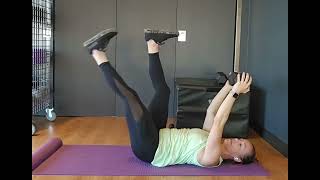 Alternating Leg Lowers  Weighted [upl. by Colis]