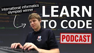 Learn Coding from an Informatics Olympiad Winner  Podcast with Dominik Gleich [upl. by Namya]