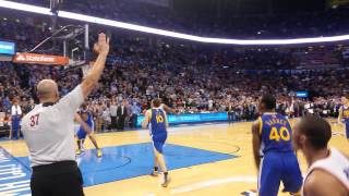 Westbrook winning shot okc thunder warriors 1129 [upl. by Jaynell417]