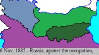 Bulgarian Unification and the SerboBulgarian War [upl. by Aivatra]