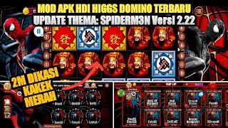 PASTI JP Update Mod Apk Higgs Domino v222 X8 Speeder Tema Spid3r  2M JP Kakek Merah Mantap Kan [upl. by Lanta]