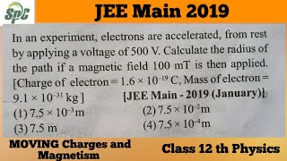 In an experiment electrons are accelerated from rest by applying a voltage of 500 V  Calculate t [upl. by Andrea]