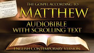 Holy Bible Matthew 1 to 28  Full Contemporary English With Text [upl. by Demah602]