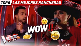 Las mejores actuaciones RANCHERAS en La Voz [upl. by Maples]