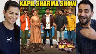 RRR  THE KAPIL SHARMA SHOW  Ram Charan Jr NTR Alia Bhatt SS Rajamouli  Comedy REACTION [upl. by Fillbert350]