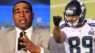 Seahawks Player Feuds with Cris Carter [upl. by Llenahc]