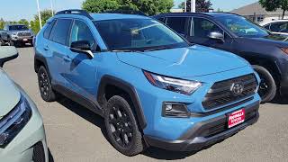 2022 Toyota RAV4 TRD OffRoad AWD in Cavalry Blue [upl. by Nuahsak]