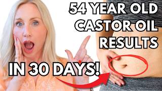 SHOCKING CASTOR OIL RESULTS AFTER 30 Days As a Woman Over 50 [upl. by Nastassia]