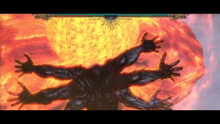 Asura The Destructor vs Gogen WyzenAsuras Wrath Game [upl. by Niven]