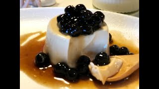 Brown Sugar Pearl Panna Cotta  แพนนาคอตต้าไข่มุกน้ำตาลทรายแดง [upl. by Ailsa811]