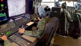 Inside AC130 Super Advanced Cockpit Demolishing Targets From The Air [upl. by Susy]