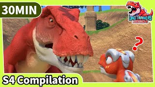 Dino Trainers S4 Compilation 0406  Dinosaurs for Kids  Trex  Cartoon  Toys  Robot  Jurassic [upl. by Teplica]