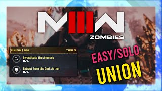 NEW Union Act 4 Story Mission  MW3 Zombies GUIDE  QuickSolo  MWZ Mission Tutorial [upl. by Roberson]