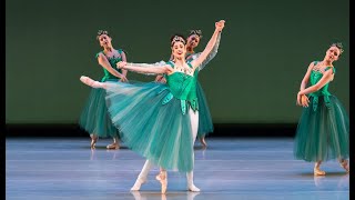 Kansas City Ballet Performs quotEmeraldsquot by George Balanchine [upl. by Adni272]