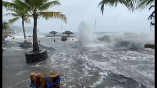 SHOCKING TYPHOON ODETTE HITS PH VIDEO COMPILATION TIFON EN FILIPINAS ARRASO EL PARTE SUR DEL PAIS [upl. by Ennovyhs]