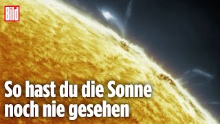 HobbyAstronom macht unfassbare Aufnahmen der Sonne [upl. by Enixam]