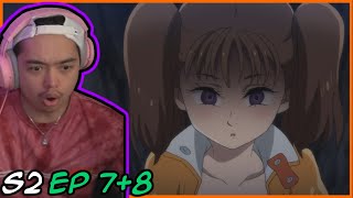 Dianes TRAGIC Past Seven Deadly Sins Season 2 Episode 7 and 8 Reaction [upl. by Zebulon438]