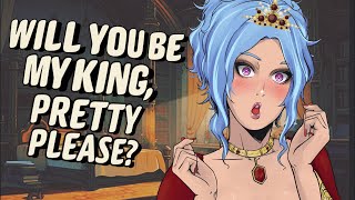 Ultimate ASMR Experience She BEGS you to be her King F4M ASMR Love Roleplay  SUBS [upl. by Zenger310]