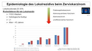 Epidemiologie des Lokalrezidives eines Zervixkarzinoms  Strahlentherapie Prof Hilke Vorwerk [upl. by Sagerman983]