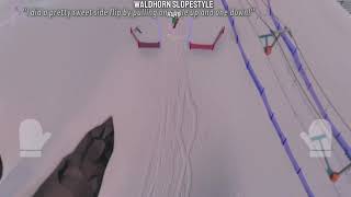 GMA  Waldhorn Slopestyle Gold medal [upl. by Valentijn]