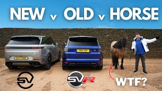 Range Rover Sport SV v SVR The Ultimate SUV FaceOff [upl. by Asiel]